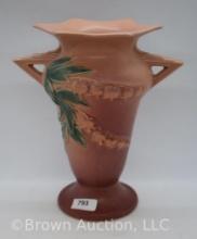 Roseville Foxglove 965-7" vase, pink