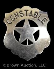 "Constable" Shield and Star lawman badge