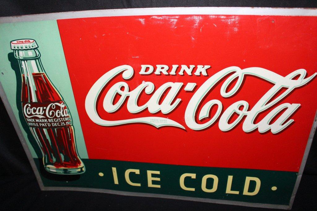 PAT DEC 25 1923 ICE COLD COCA COLA SODA POP SIGN