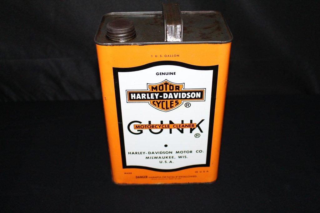 1 GAL HARLEY DAVIDSON GUNK OIL CAN