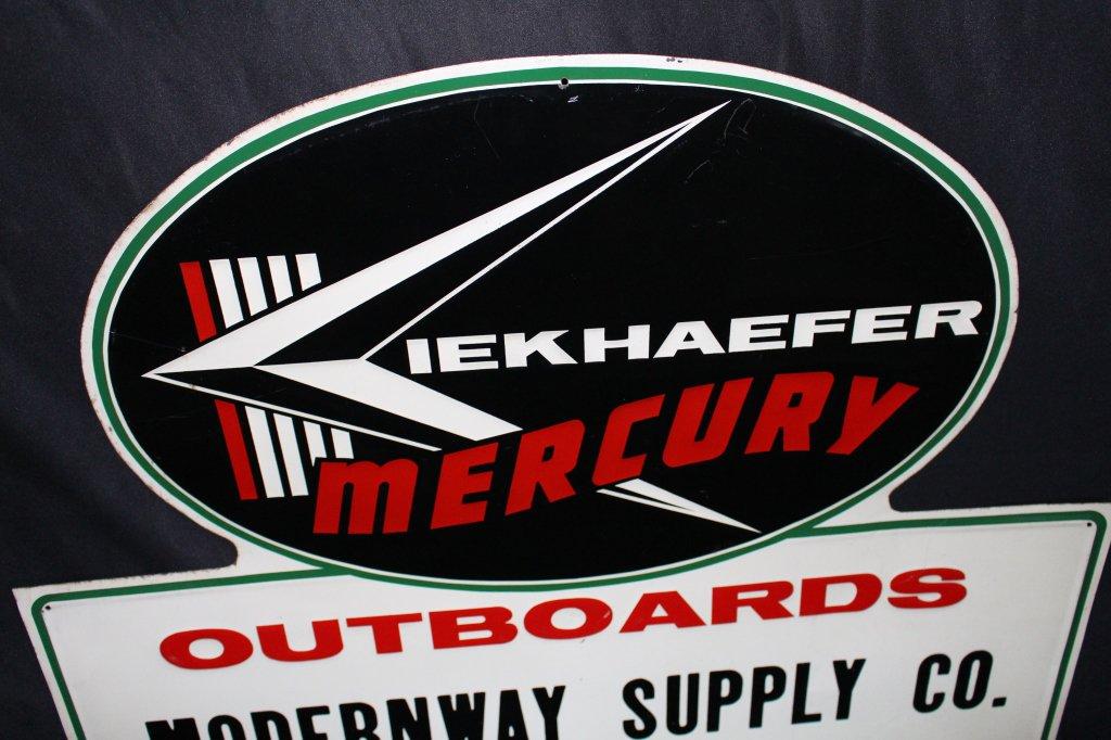 MERCURY OUTBOARD MOTORS SALES & SERVICE SIGN