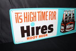 HIRES ROOT BEER 6 PACK SODA POP TIN SIGN