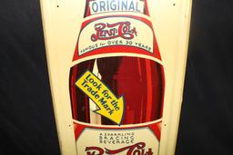 RARE 5 CENT DOUBLE DOT PEPSI COLA SODA POP SIGN