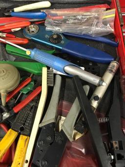 Assorted Hand tools for electrical