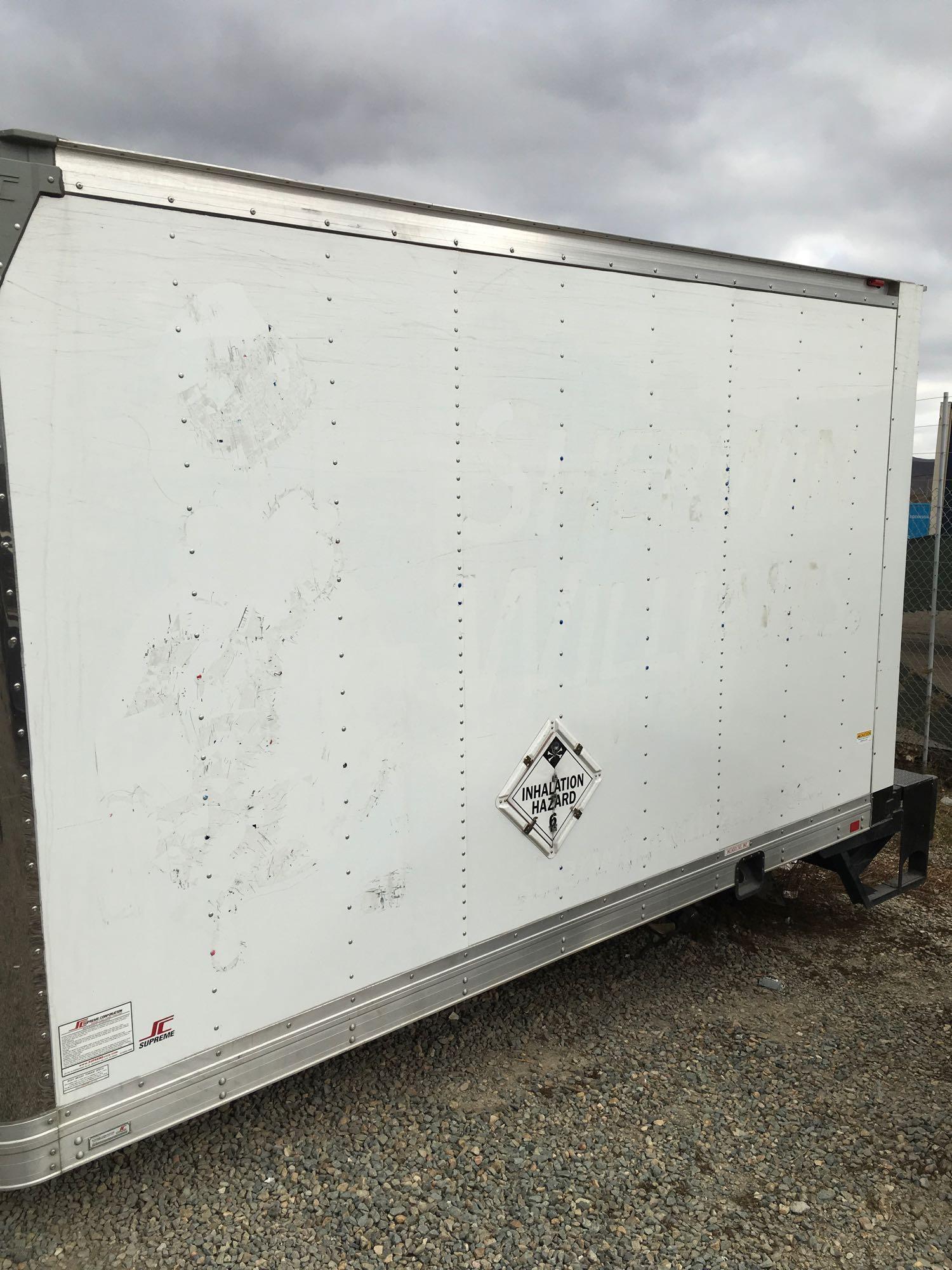 Supreme 12' Box Truck Body w Waltco Lift Gate