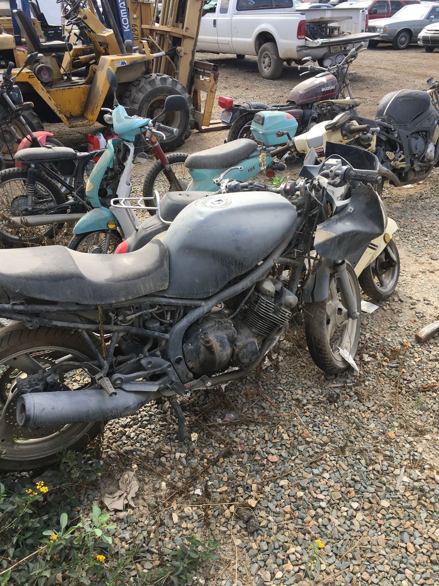 Lot of Motorcycles, For Parts Only