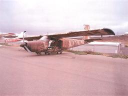 Helio Courier H-295 Stunt Plane. From Movie Waterworld