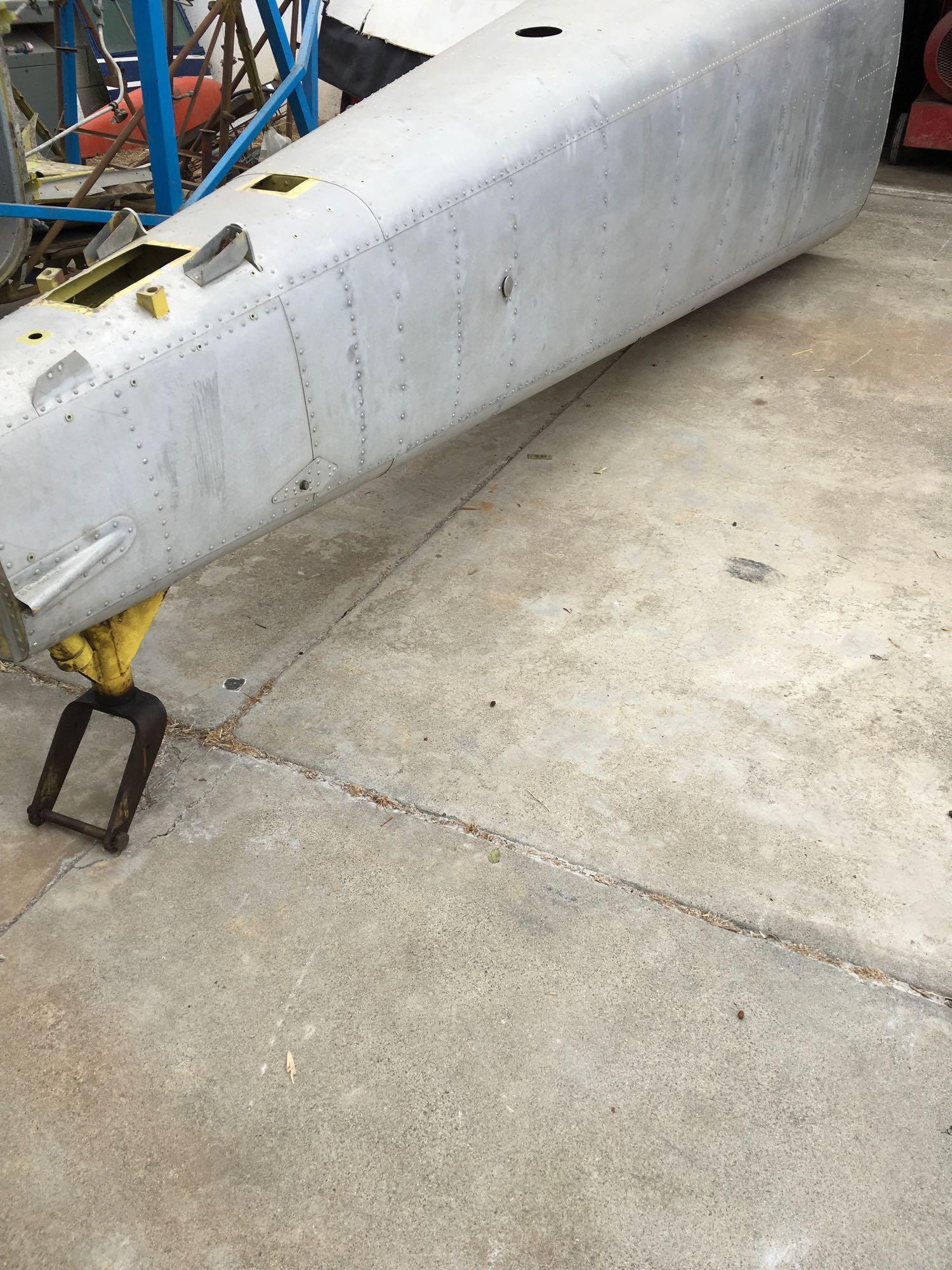 Helio Courier H.391 tail section fuselage