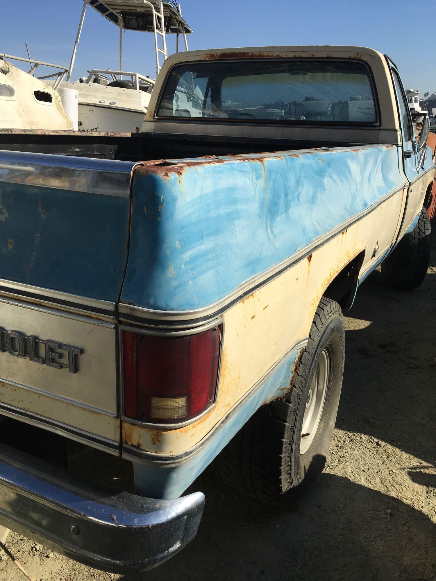 1976 Chevy Silverado 4X4 Truck - last 6 of Vin 160842