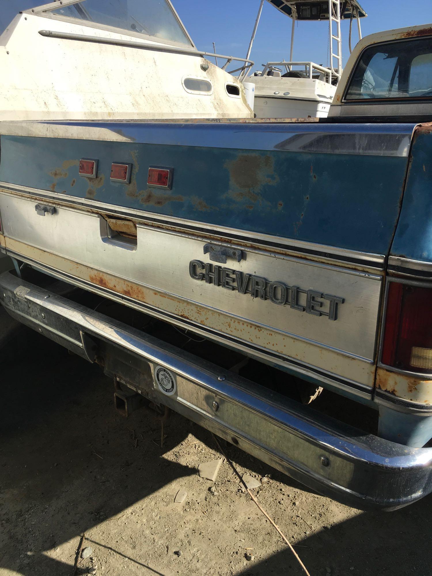 1976 Chevy Silverado 4X4 Truck - last 6 of Vin 160842