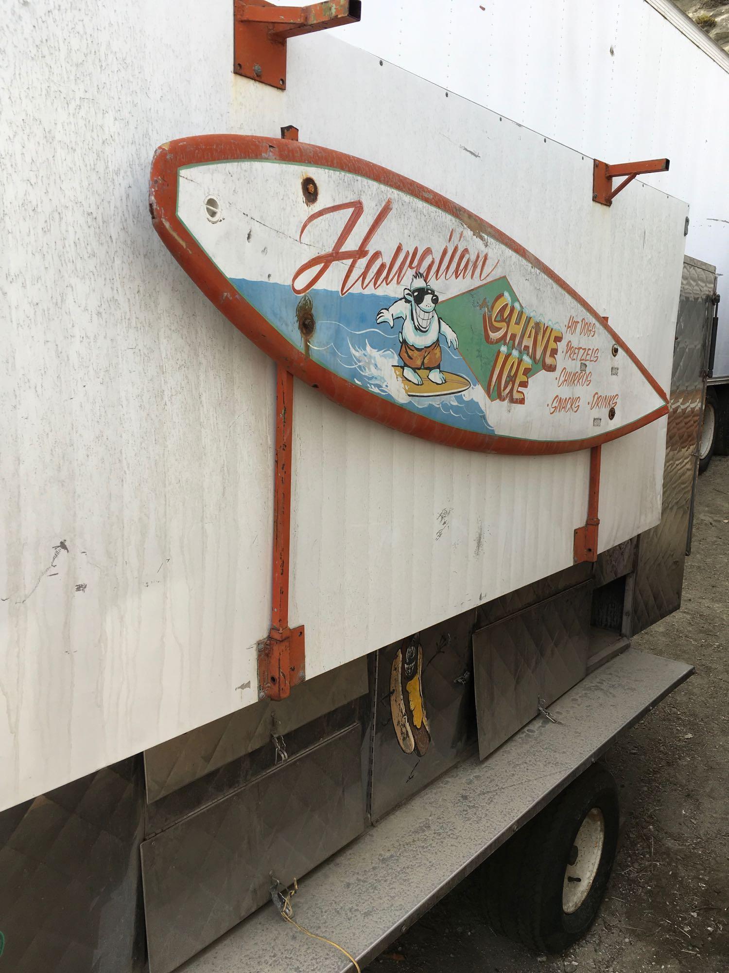 Mobile ice cream/food cart Trailer Last 6 vin CA803141