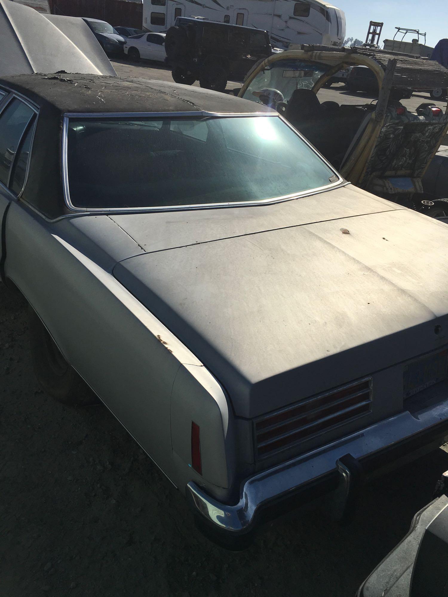 1975 Pontiac Catalina. Lic Plate 643MSU. Last 6 vin 144501