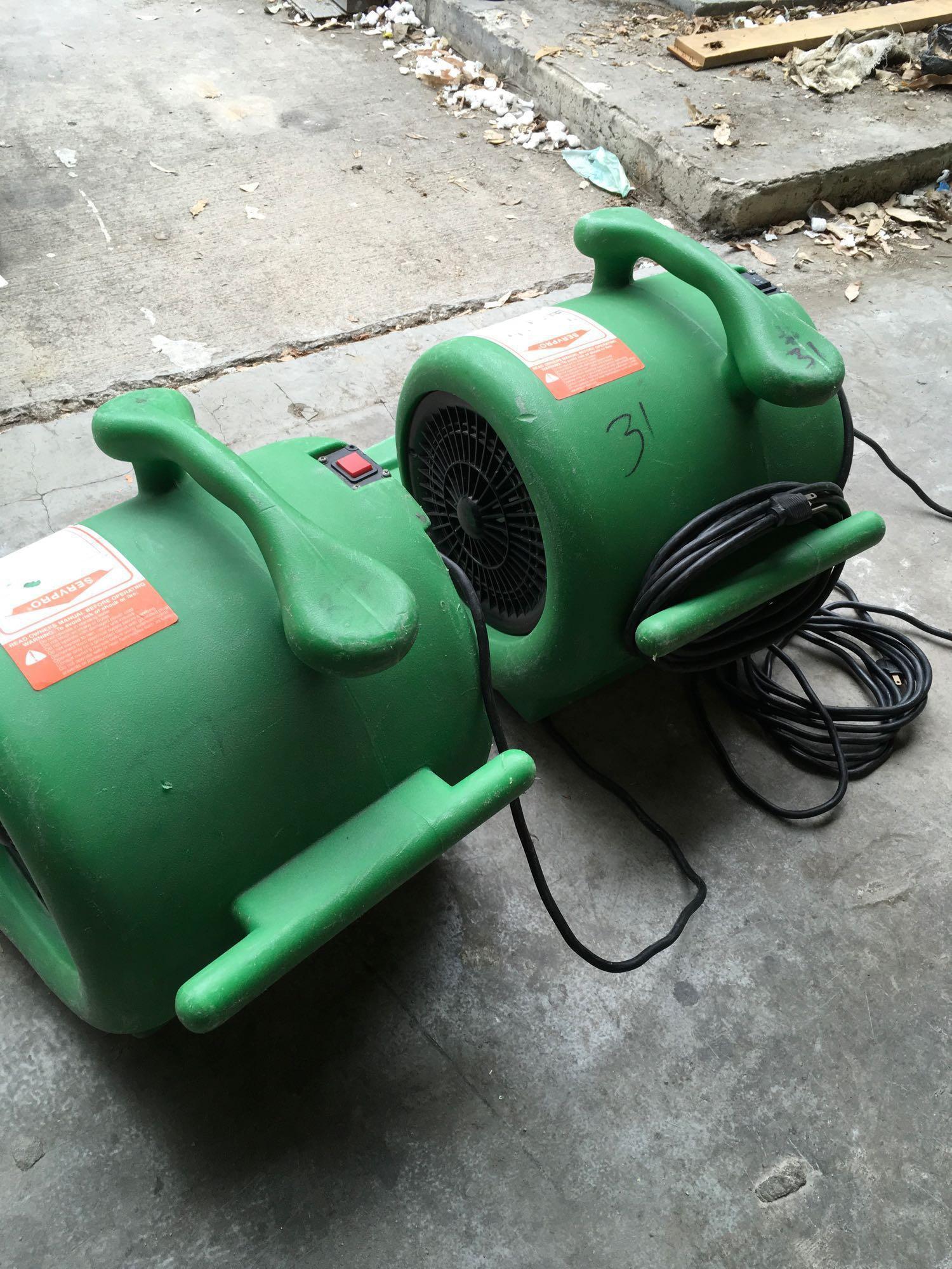 Stackable Drieaz 115 Volts 4.7 Amps Turbo Air Mover / Carpet Dryer