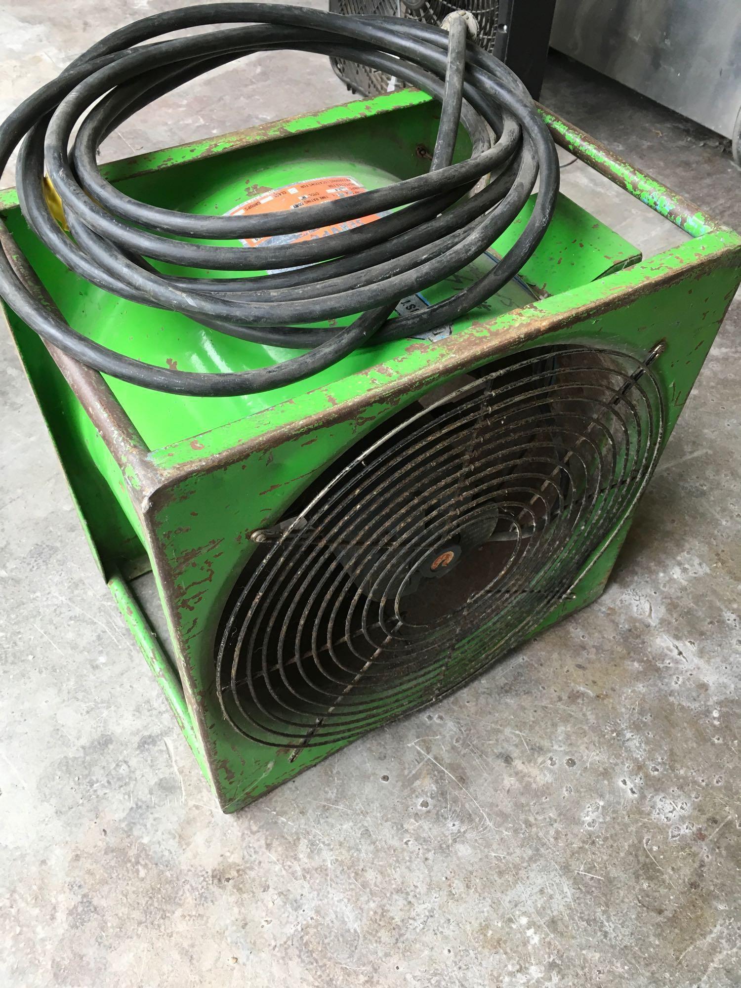 2 Servpro Fans model P-164- S. 5.4 AMPS. 1 has no tag to verify model