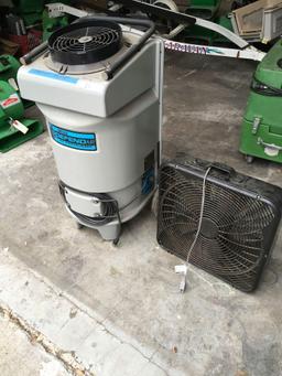 Drieaz Defend Air Ex Airscrubber (broken motor) & black fan