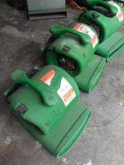 Servpro Turbo Dryer Fans