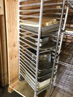 CONTENTS OF THE VAULT, MISC PANS & RACKS