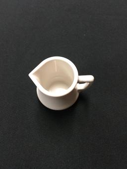 New 2 oz creamer with handle, 144 pieces