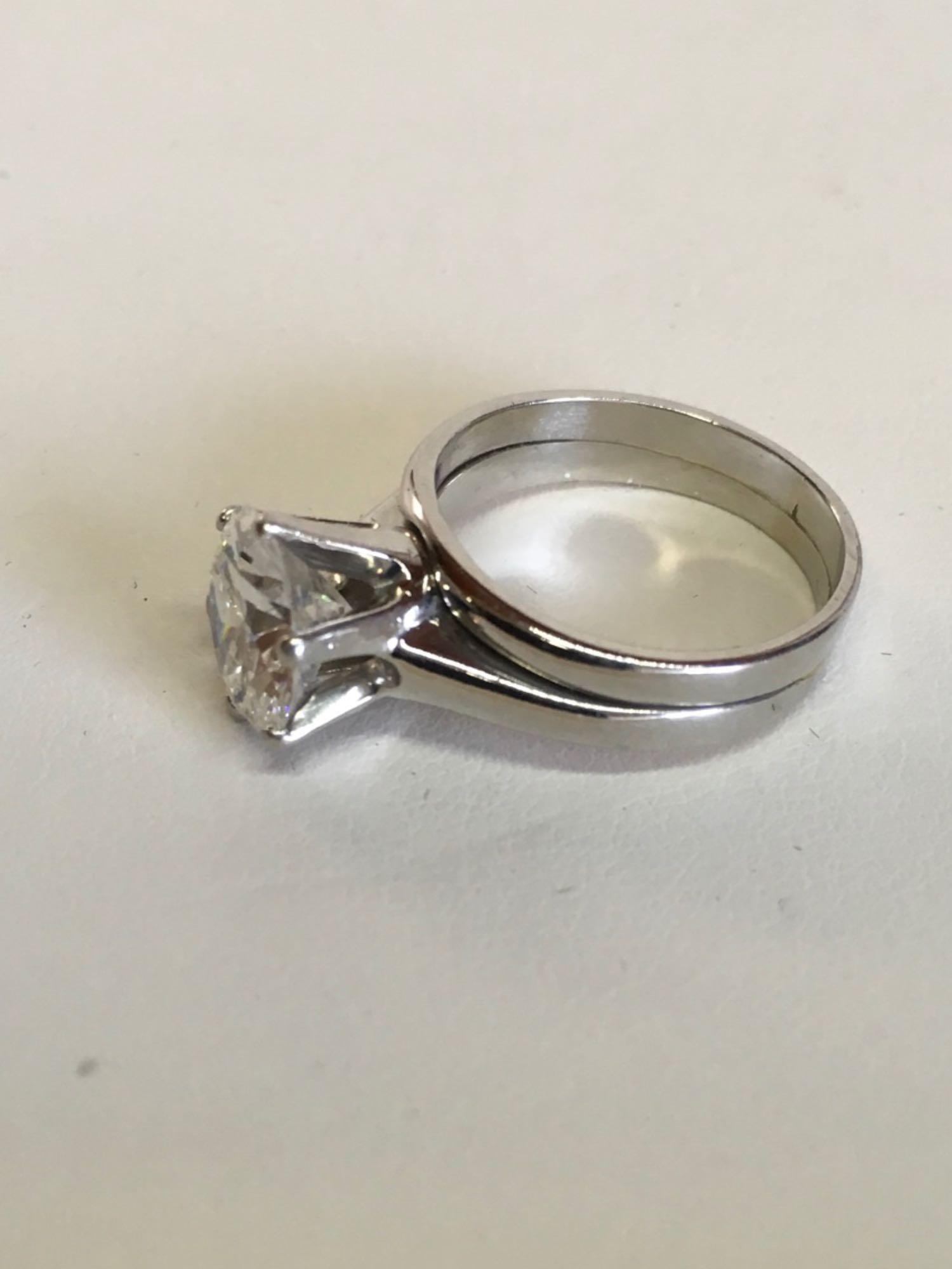 Diamond Wedding Set 2.15 Cts Round VS-2