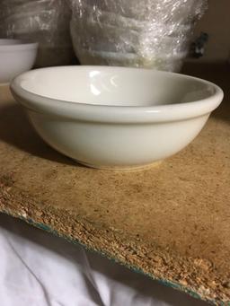 China bowls, 12 oz. and 16 oz., 45 pieces