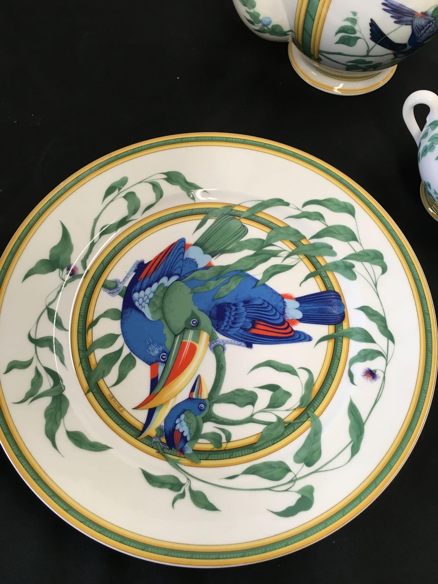 Hermes ,Toucans tableware