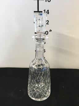 Crystal Decanters, 2 pieces