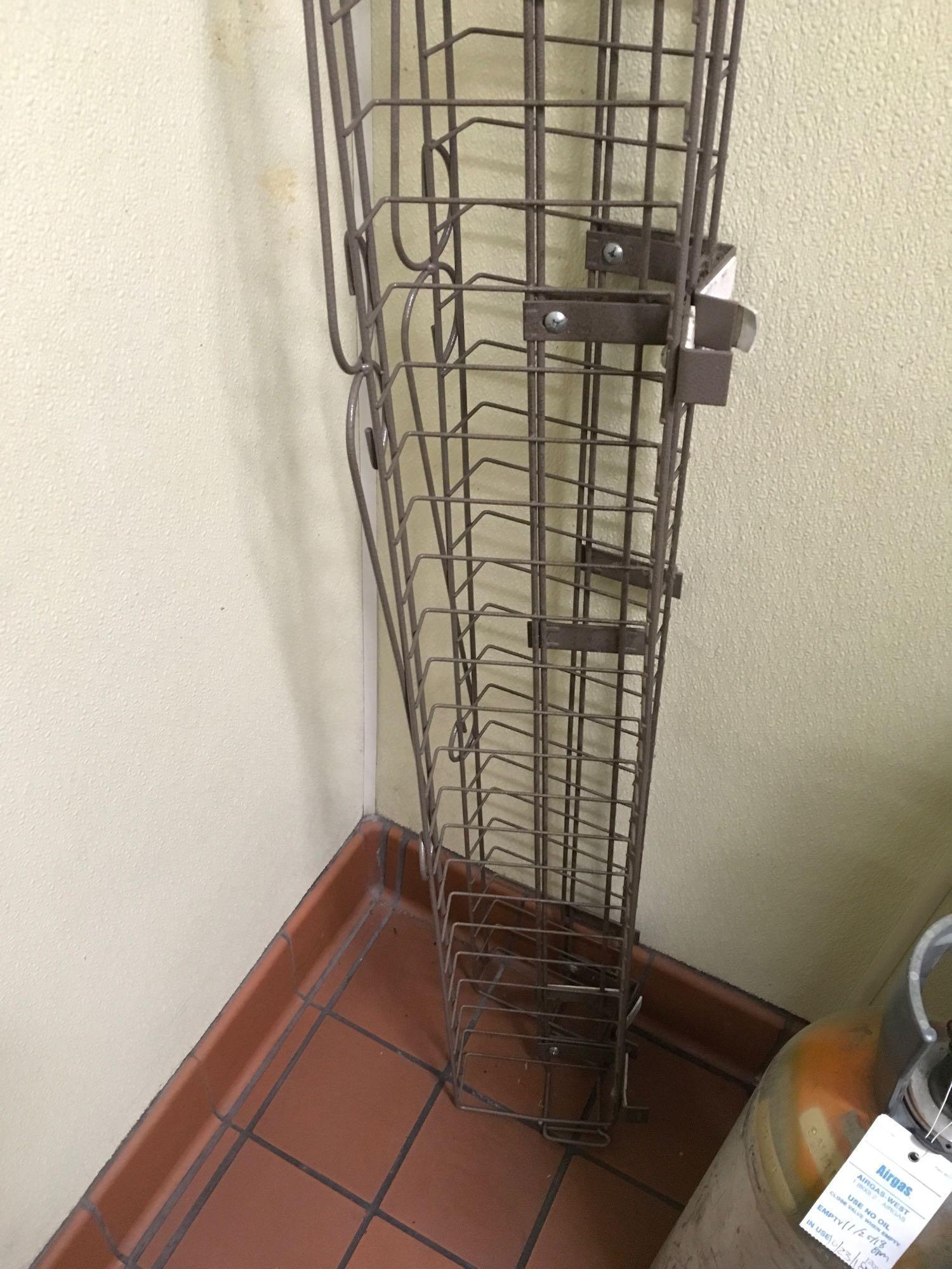 Wire display racks. Bags of chips not included. See pics for the other two racks