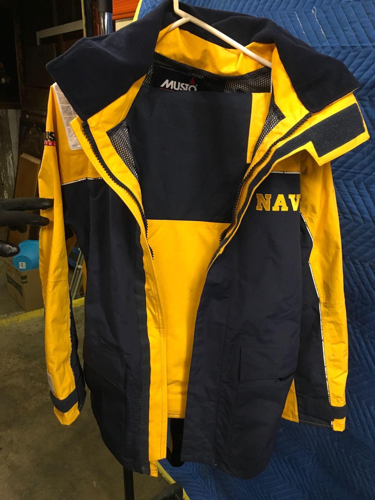 Musto Rain Gear Bib overalls and jacket. XLarge