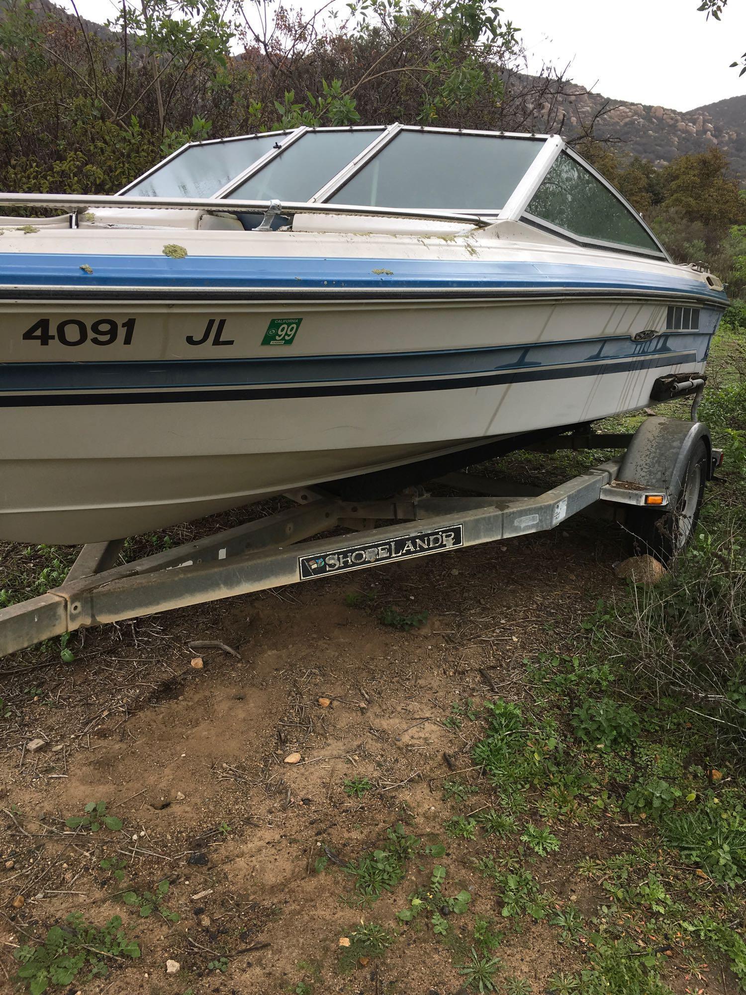 Sea Ray Boat & Shore Landr trailer. Does not run we have Title for trailer only