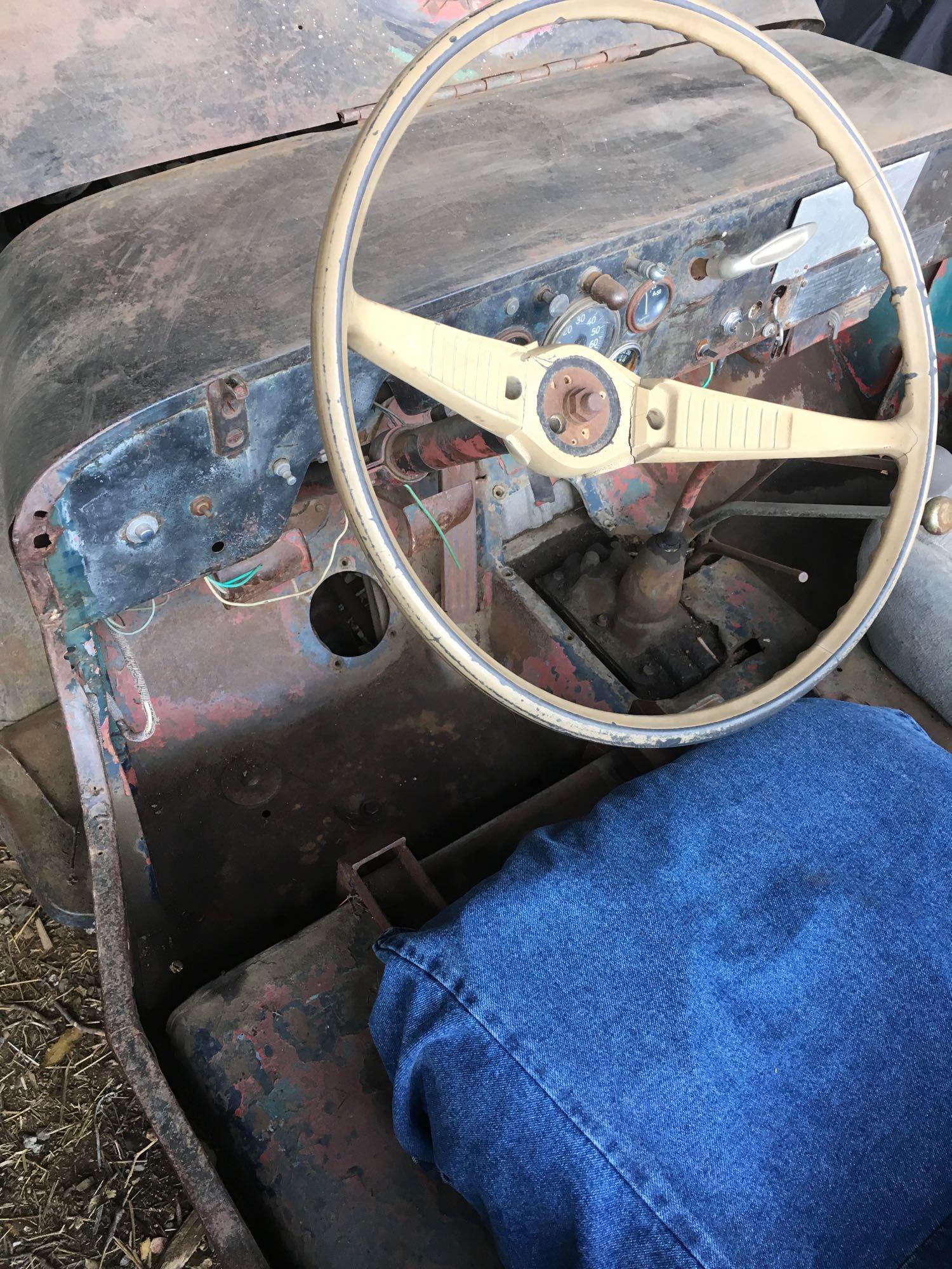 1940's Willys Jeep - SOLD ON BOS - MOTOR RUNS - Calif. DMV has no record for this vehicle