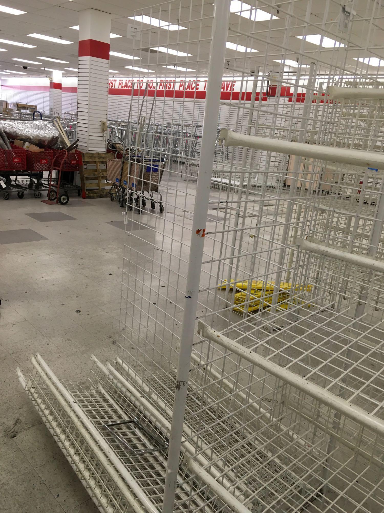 Aisle of Merchandise racking