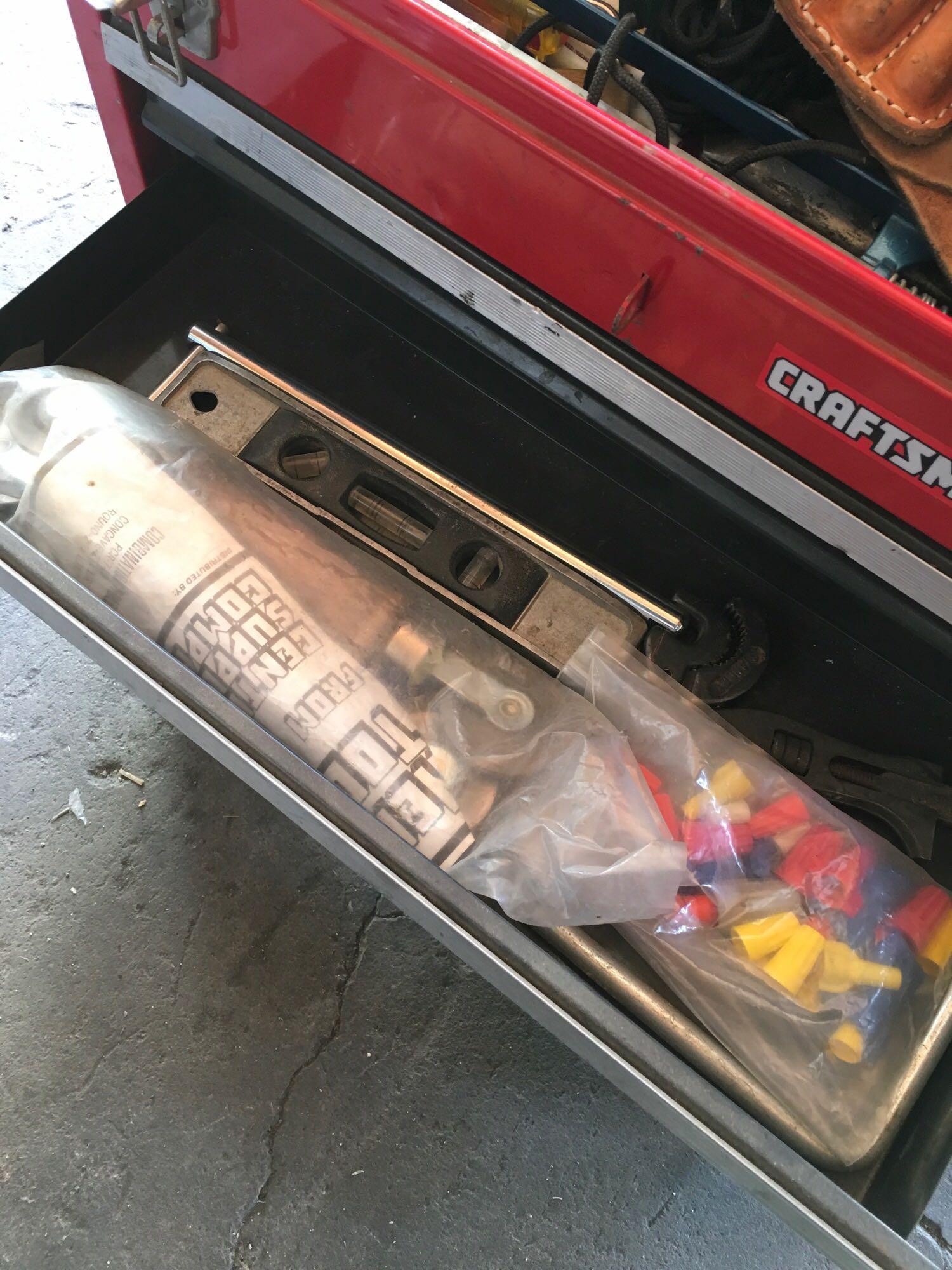 Craftsman Tool box and tools