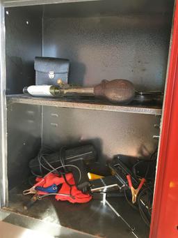 Tool cabinet with timing guns