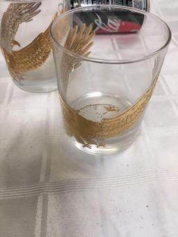 Eagle glasses (3 pieces)