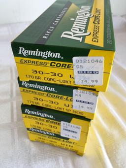 Remington Rifle cartridges 30-30 Win. 80 rounds