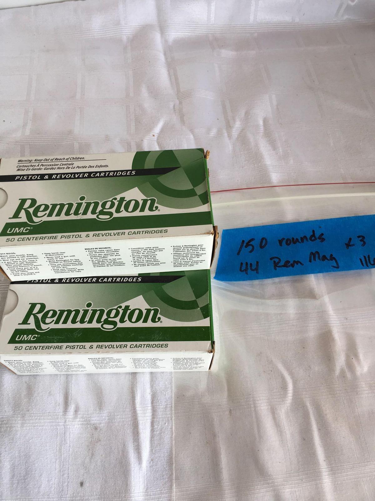 Remington .44 Rem Mag. 150 rounds