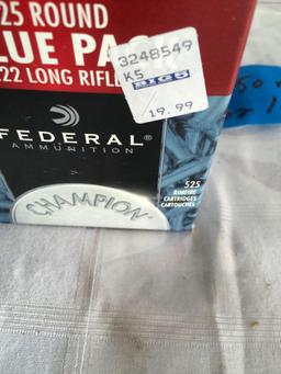 Federal Champion .22 long. 1050 rounds