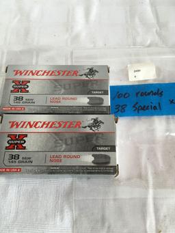Winchester .38 Special. 100 rounds