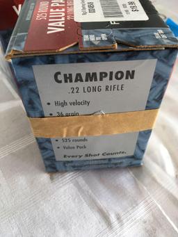 Federal Champion .22 long. 1050 rounds