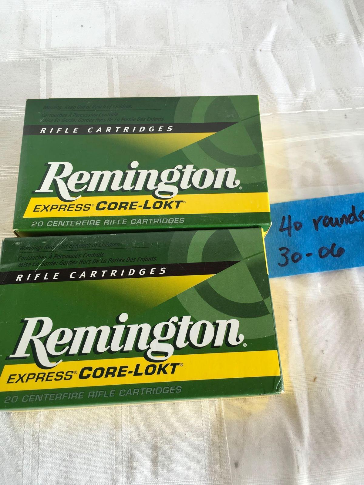 Remington 30-06. 40 rounds