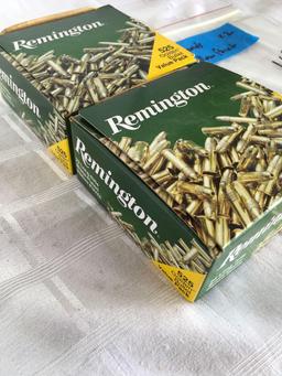 Remington .22 hollow point. 1050 rounds