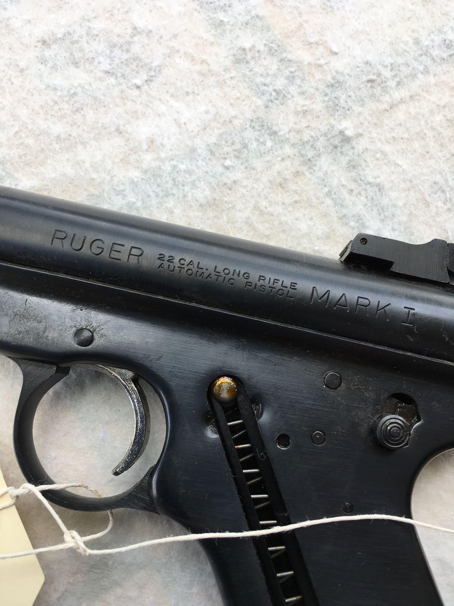 Ruger Mark I Target Model .22 caliber LR Ser.13-54397   " NOT FOR SALE IN CALIFORNIA "