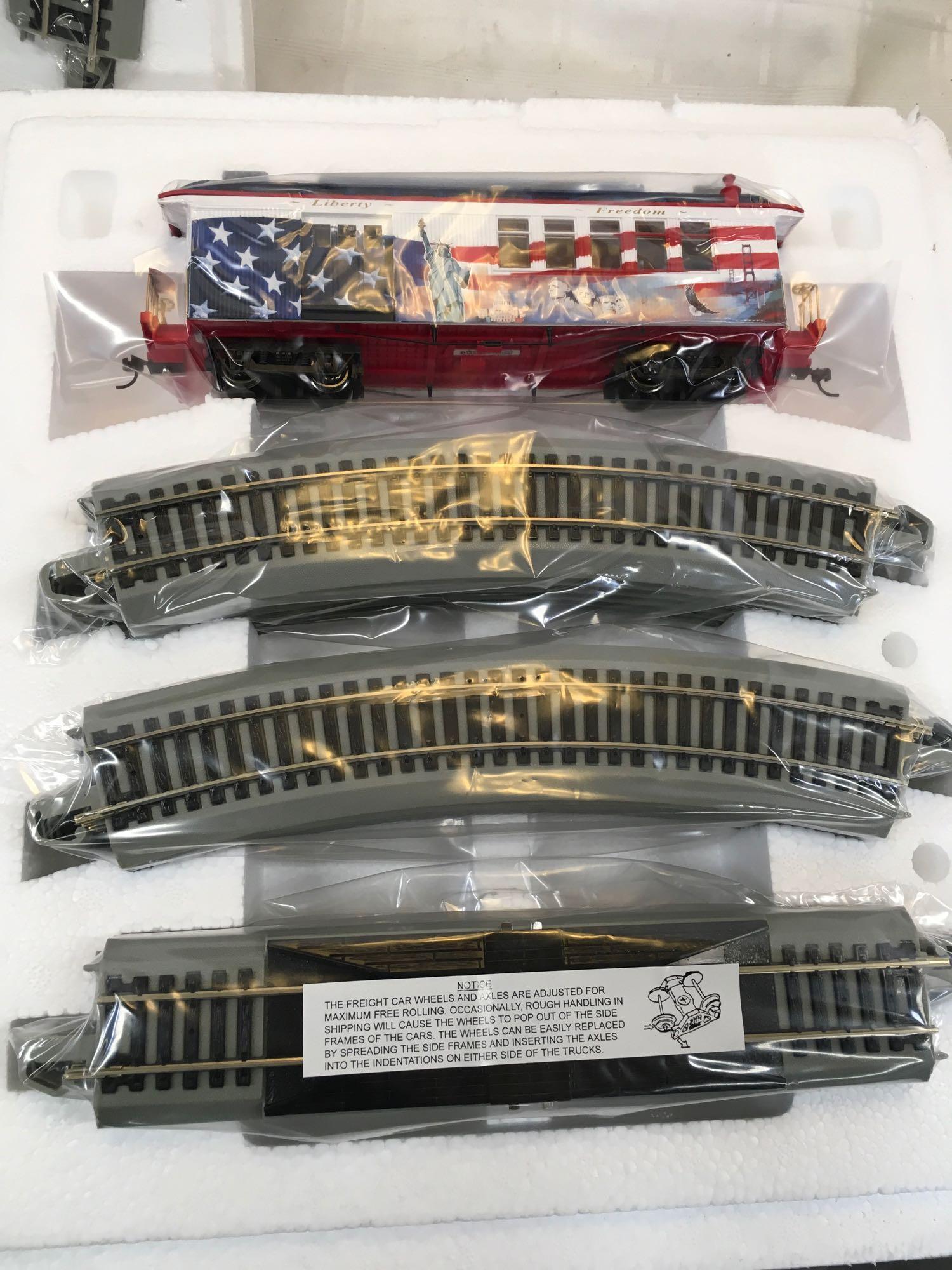 Collectible. Hawthorne Village Freedom Of America train sets. Total of 4 different sets