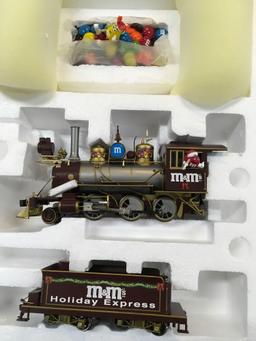 Collectible. M&M locomotive and tender With certificate