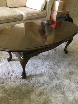 Oval Coffee table