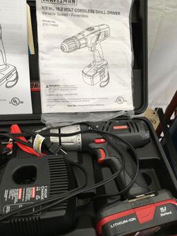 Craftsman 19.2 volt Cordless Worklight & 1/2 in. 19.2 volt Cordless Drill Driver