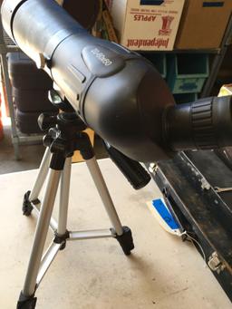 20-60x60 spotting scope with tripod