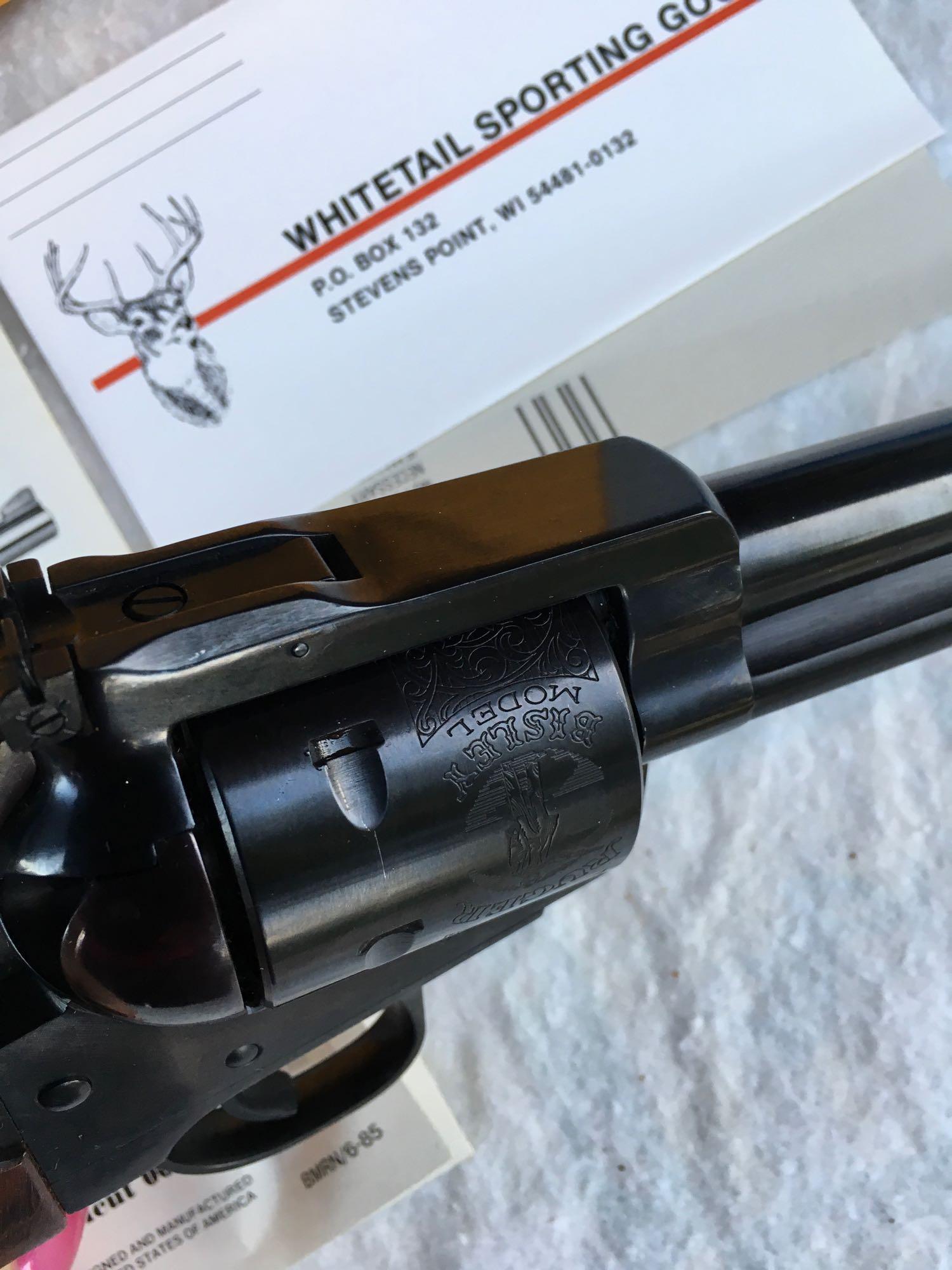 Ruger Bisley .44 Mag Black Hawk Revolver, Serial # 85-51254