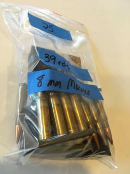 Ammo: 8mm Mauser, 39 rounds