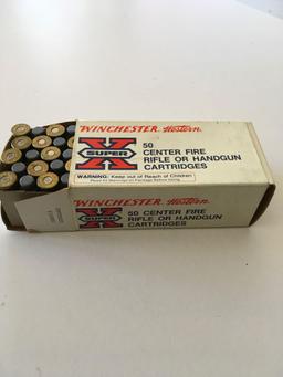 Ammo: Winchester, 44 rem mag, 50 rounds